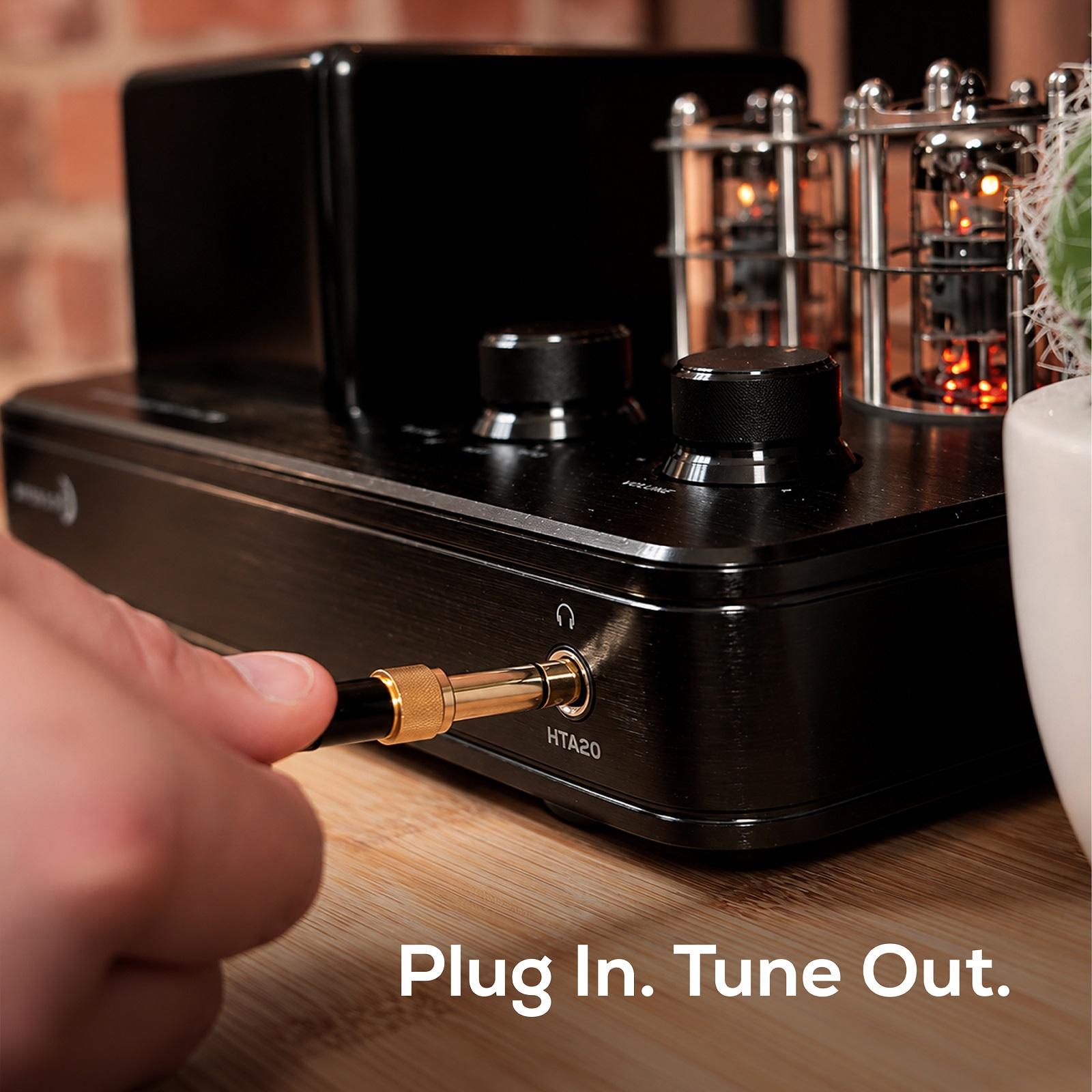 Dayton Audio HTA20 30 Watt Integrated Stereo Hybrid Tube Amplifier